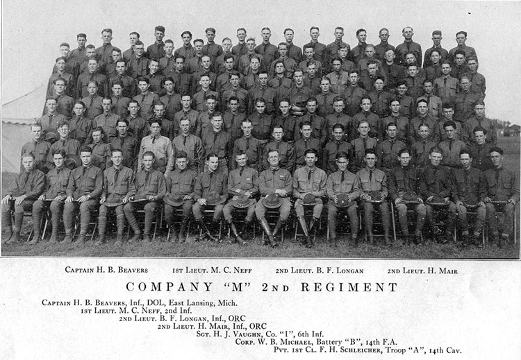 Company M 2nd Regiment