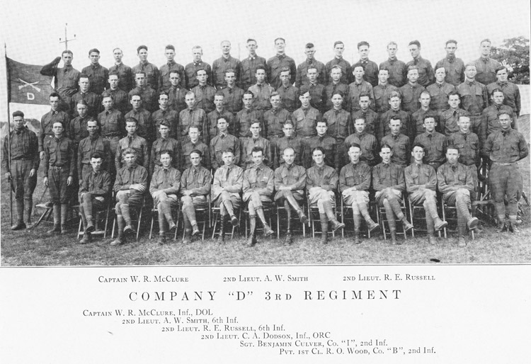 1st Battery 3rd Regiment Company D
