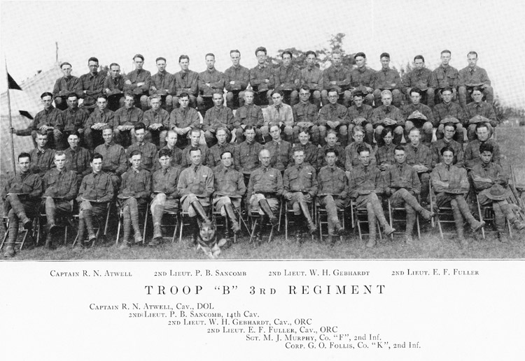 3rd Battery 3rd Regiment B Cavalry
